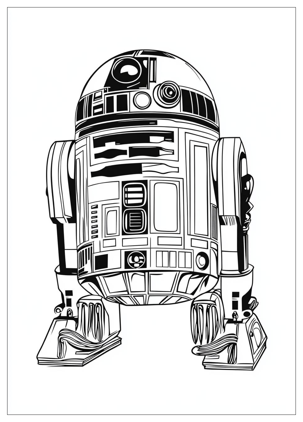 R2 D2 Coloring Pages-6