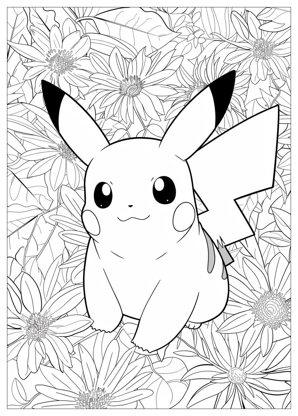 Raichu Coloring Pages-10