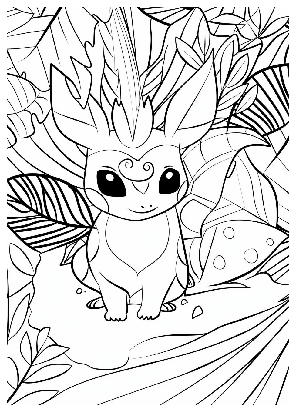 Raichu Coloring Pages-11