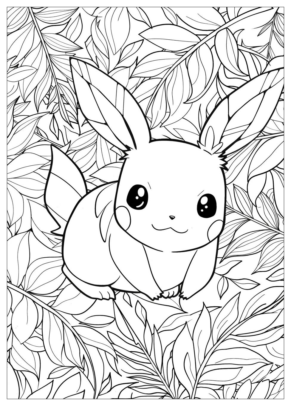 Raichu Coloring Pages-13