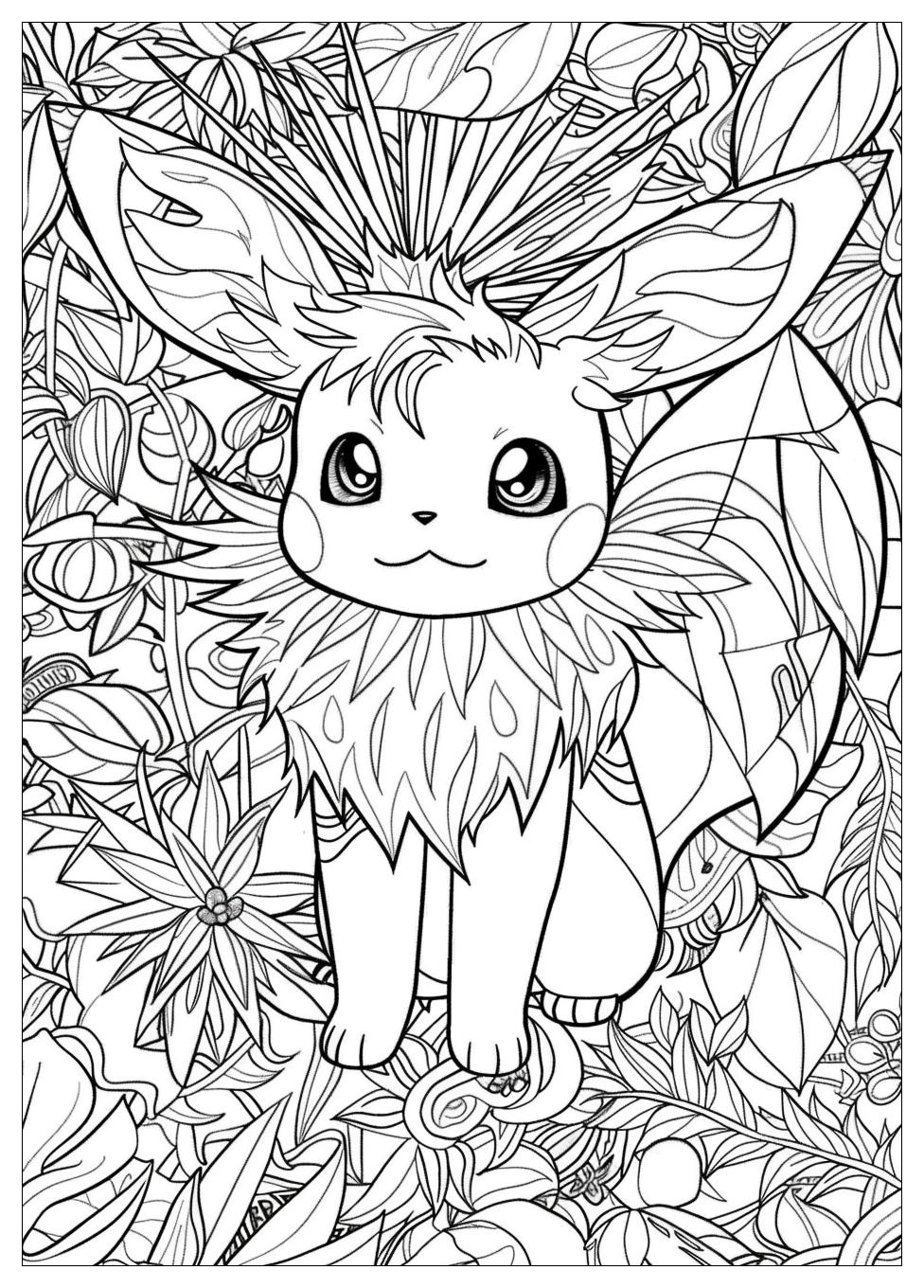 Raichu Coloring Pages-14