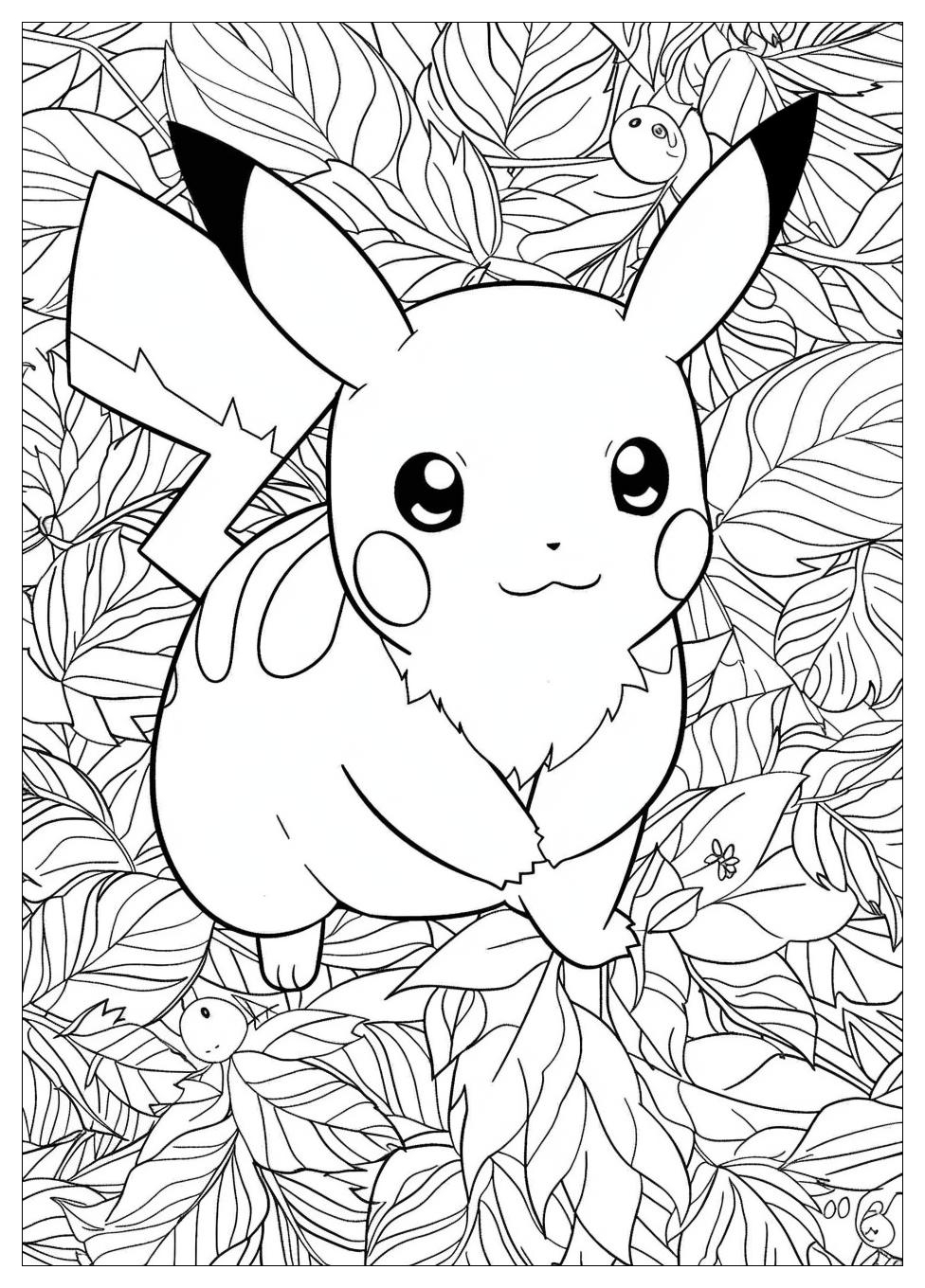 Raichu Coloring Pages-19