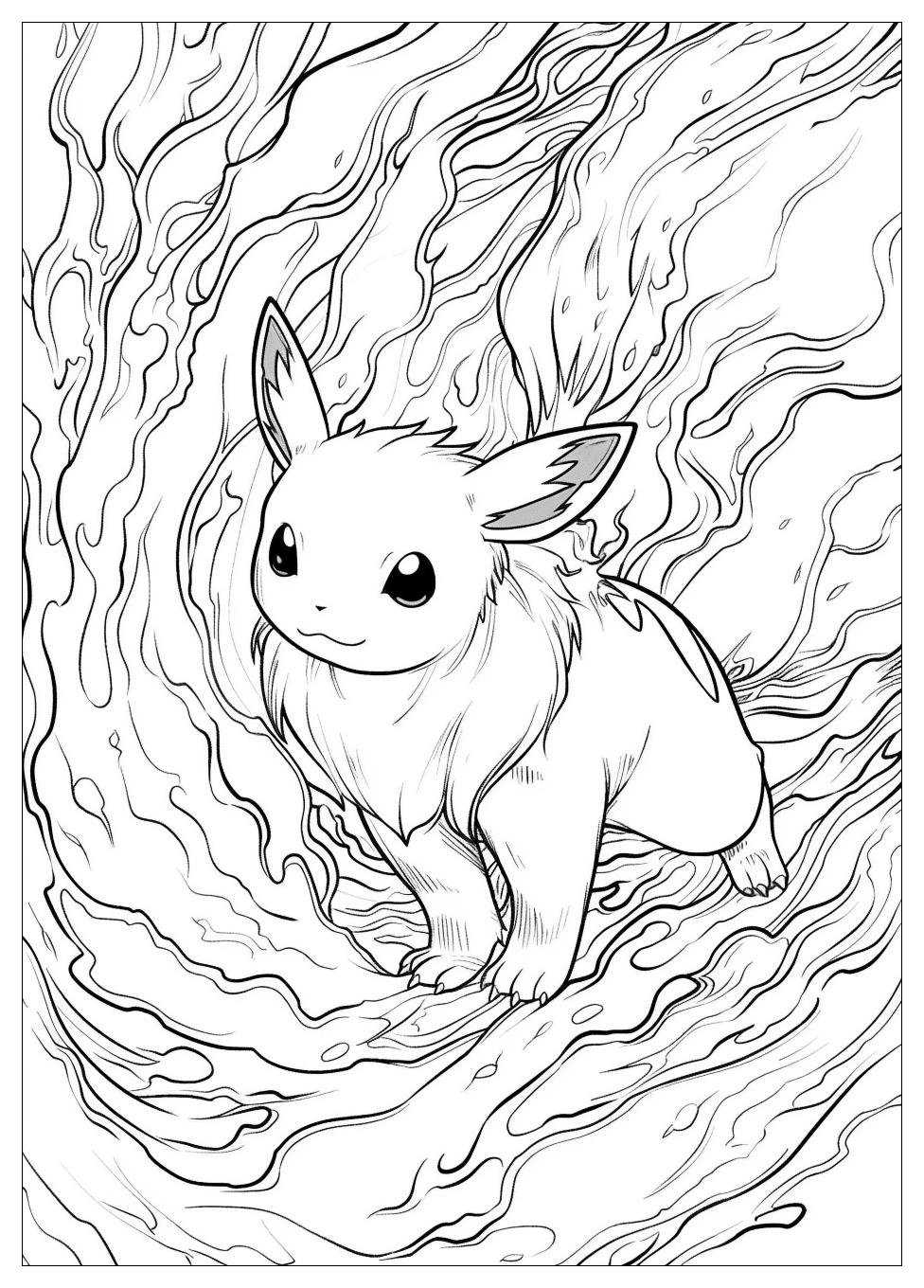 Raichu Coloring Pages-4