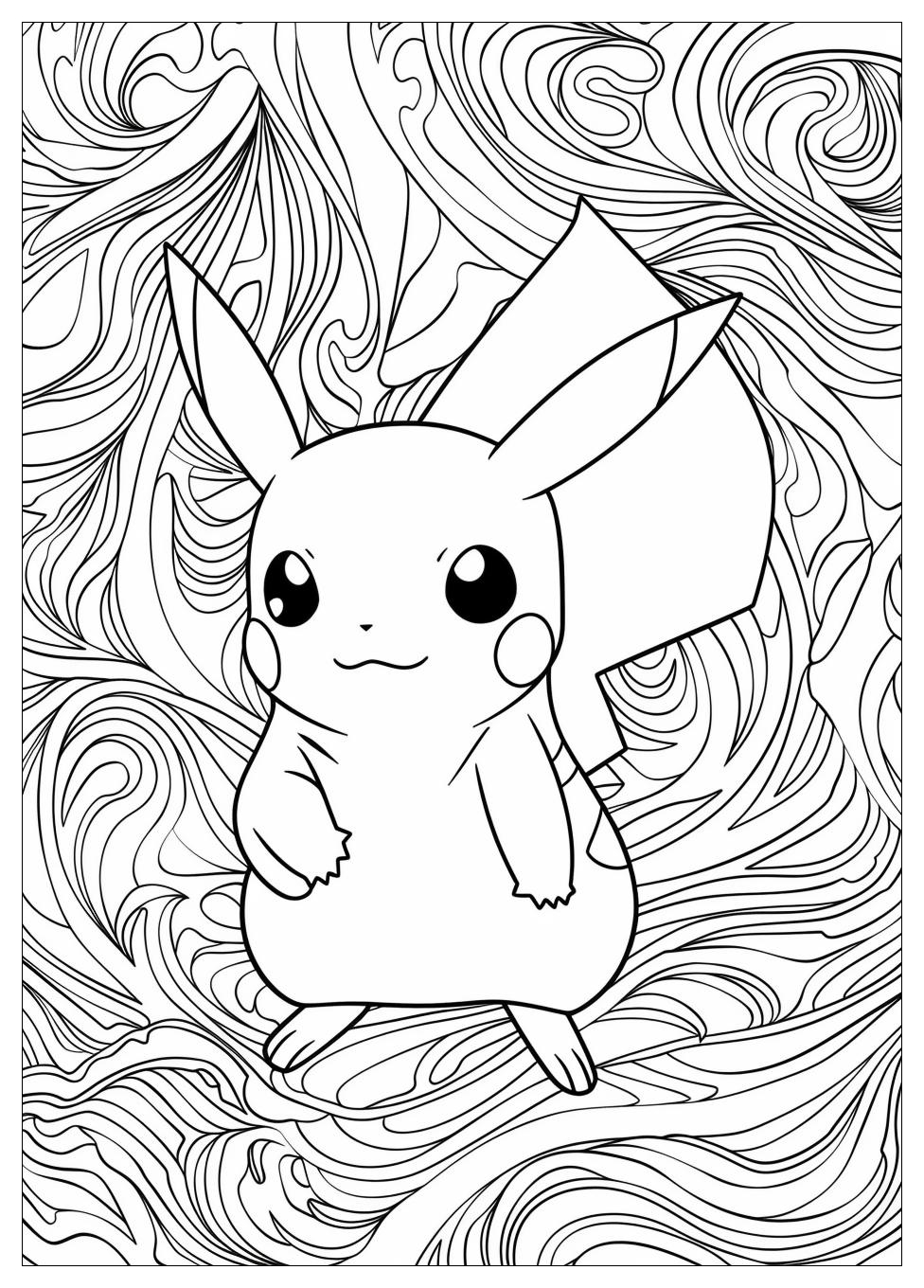 Raichu Coloring Pages-5