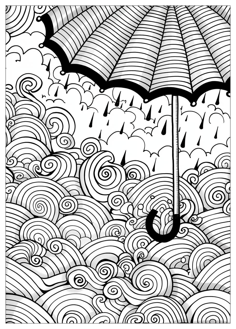Rain Coloring Pages-20