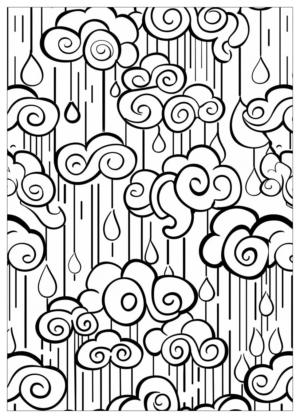 Rain Coloring Pages-3