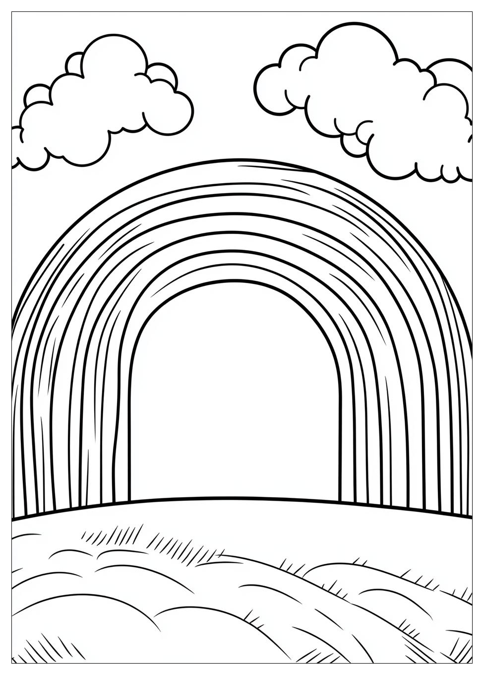 Rainbow Coloring Pages-10