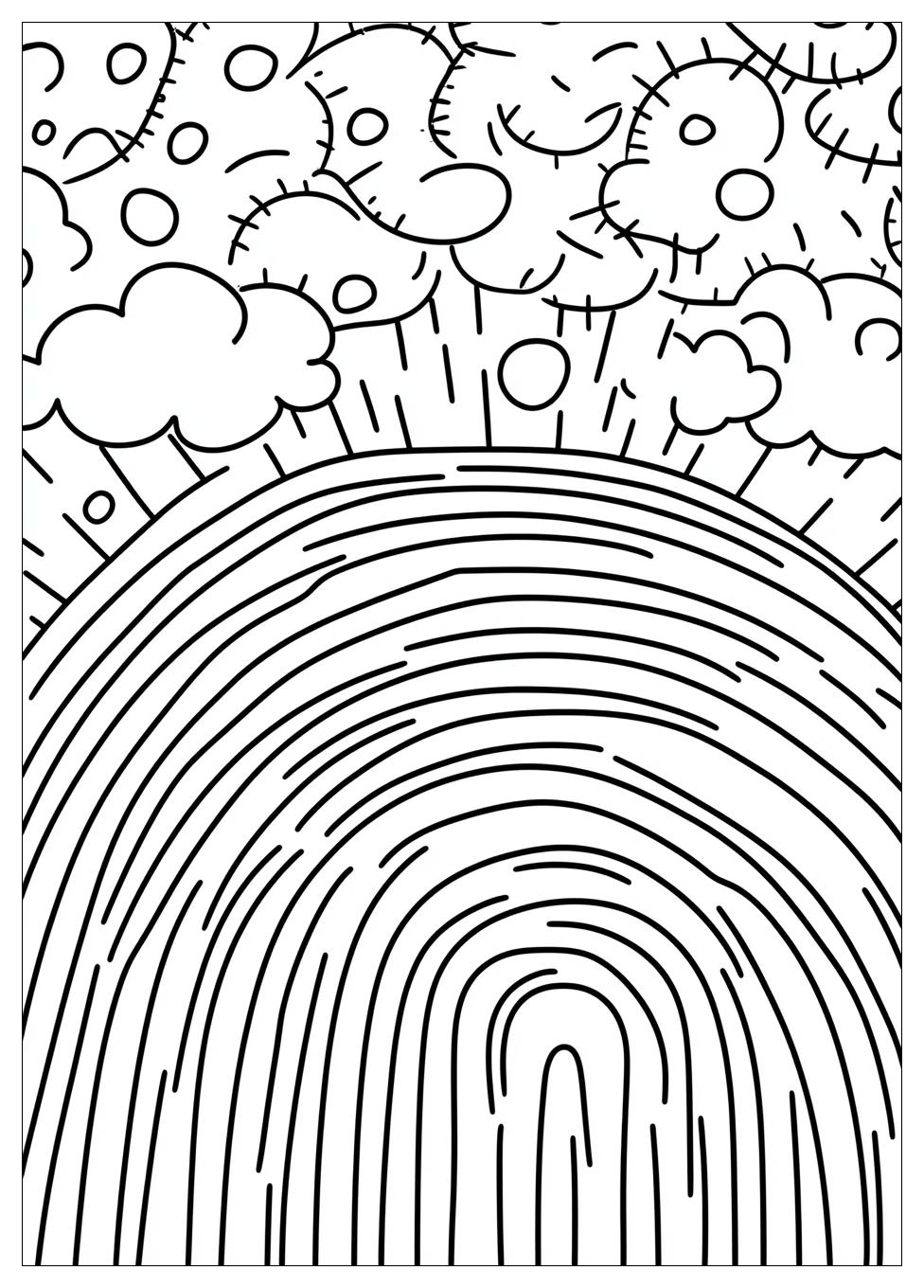 Rainbow Coloring Pages-11