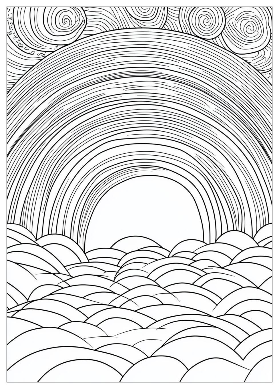 Rainbow Coloring Pages-13