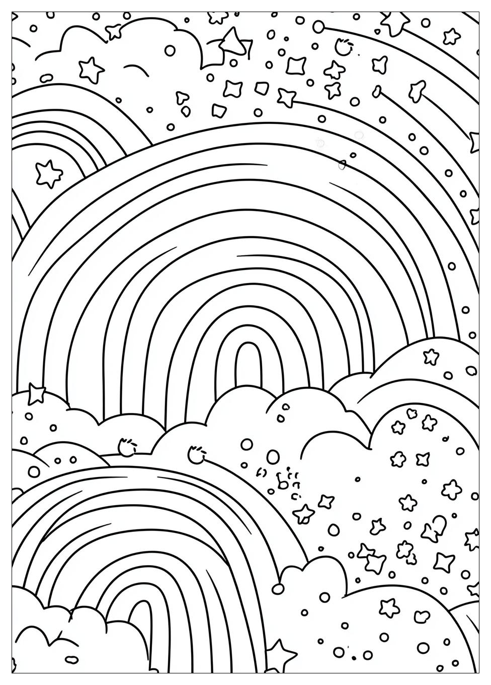 Rainbow Coloring Pages-15