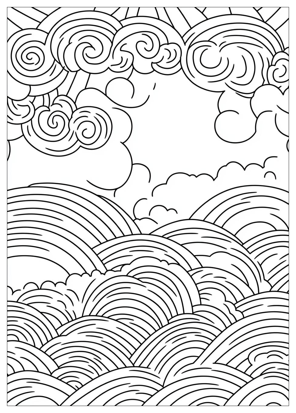 Rainbow Coloring Pages-17