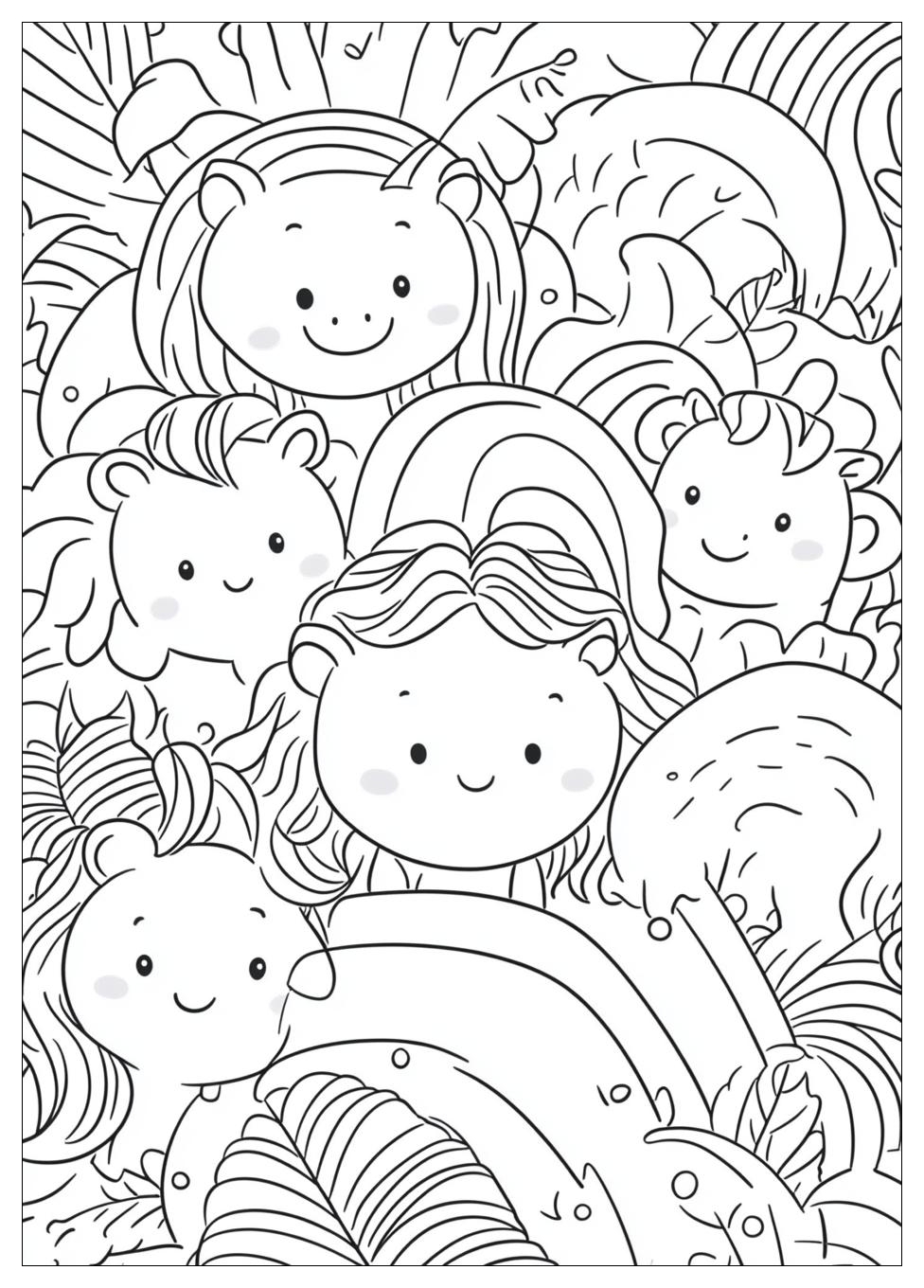 Rainbow Friends Coloring Pages-10