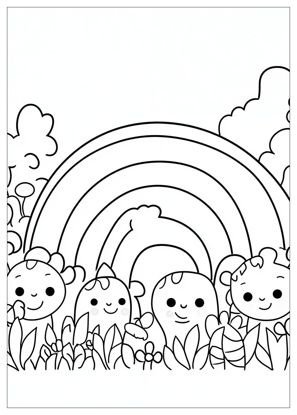 Rainbow Friends Coloring Pages-12