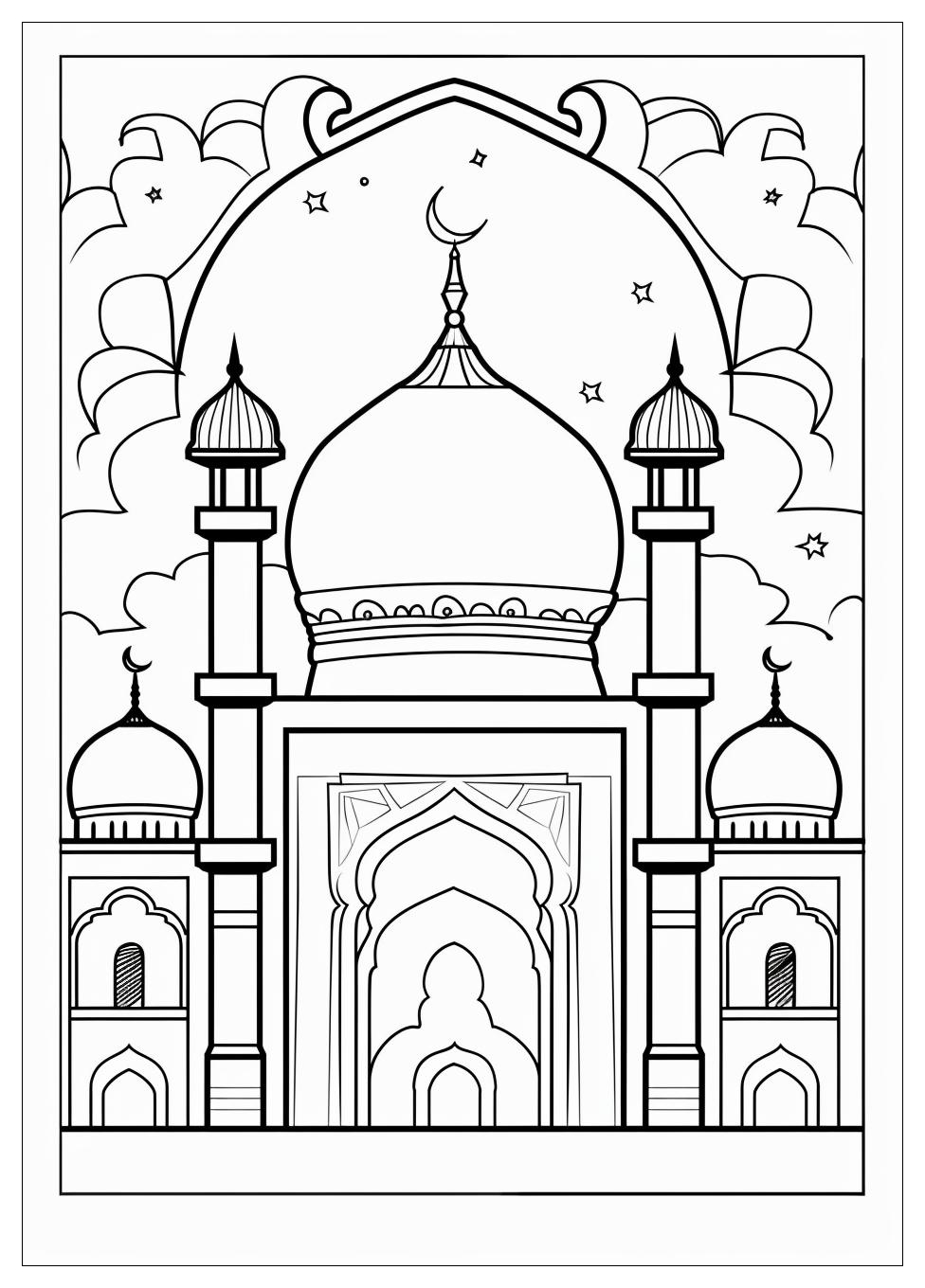 Ramadan Coloring Pages-1