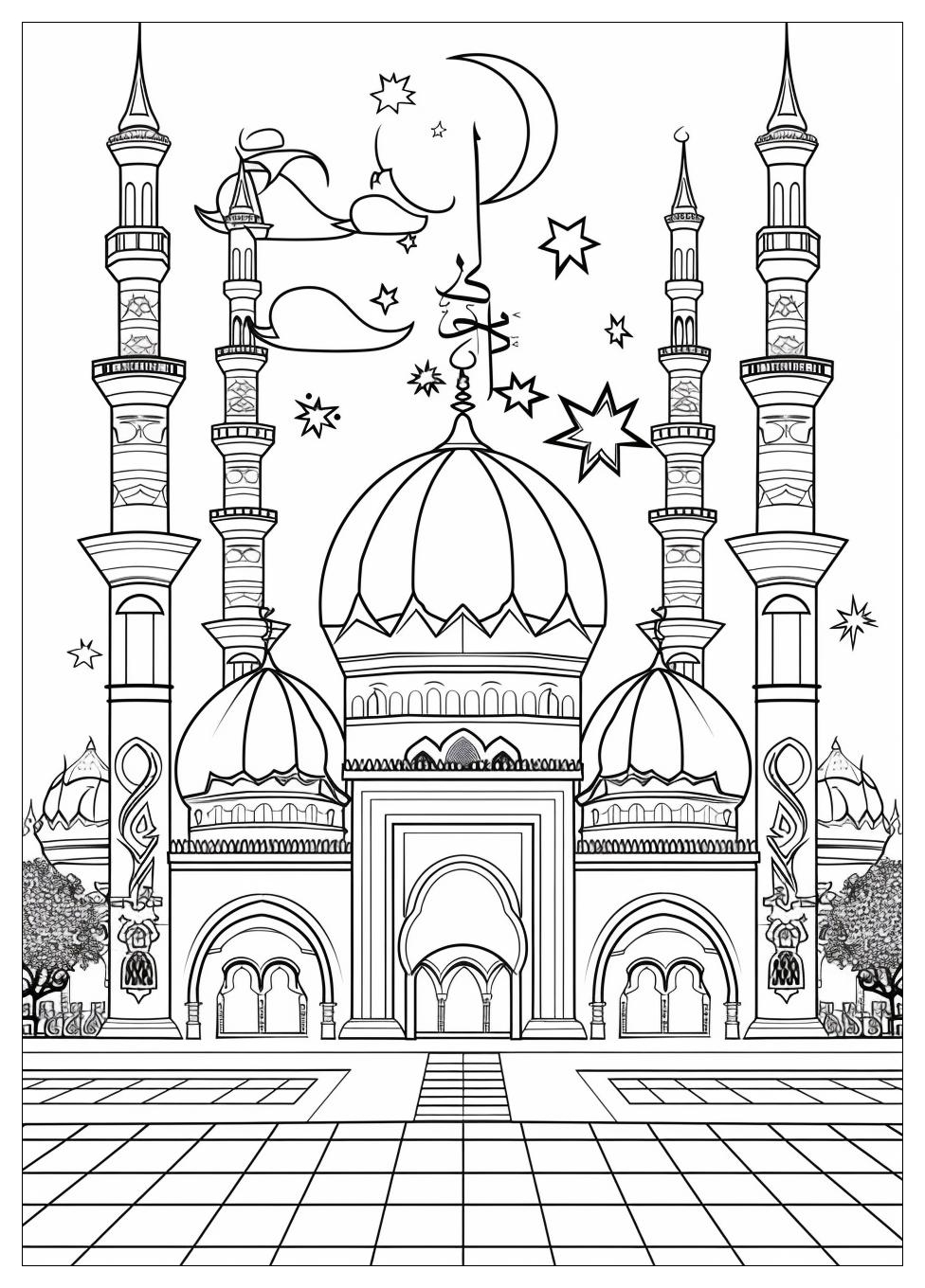 Ramadan Coloring Pages-11