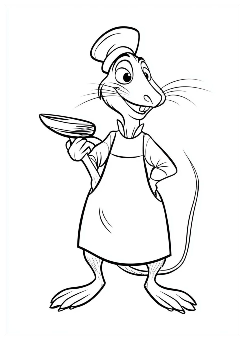 Ratatouille Coloring Pages-11