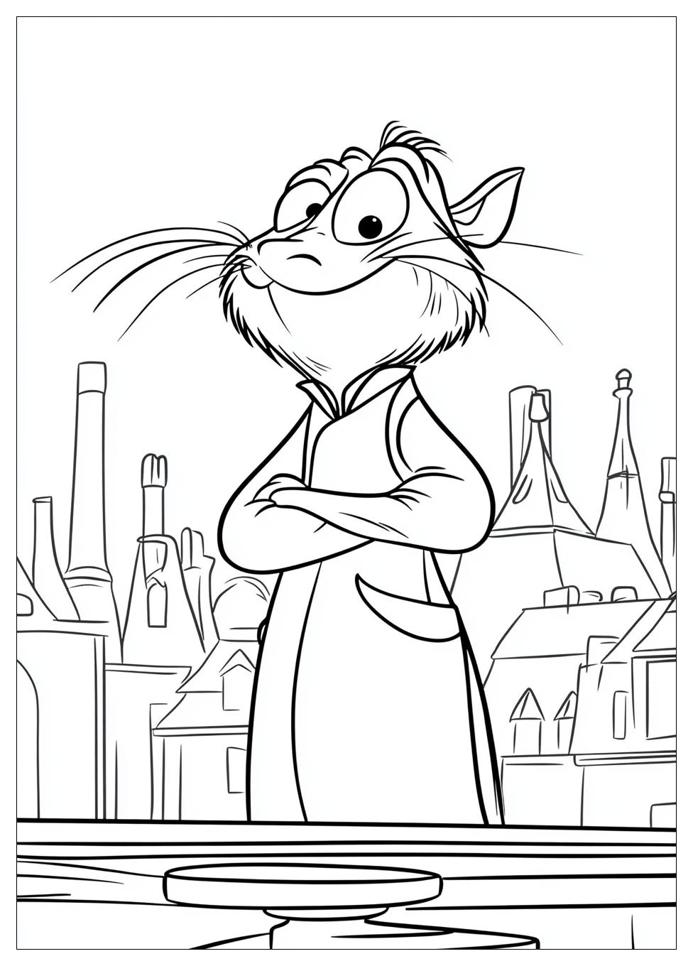 Ratatouille Coloring Pages-12