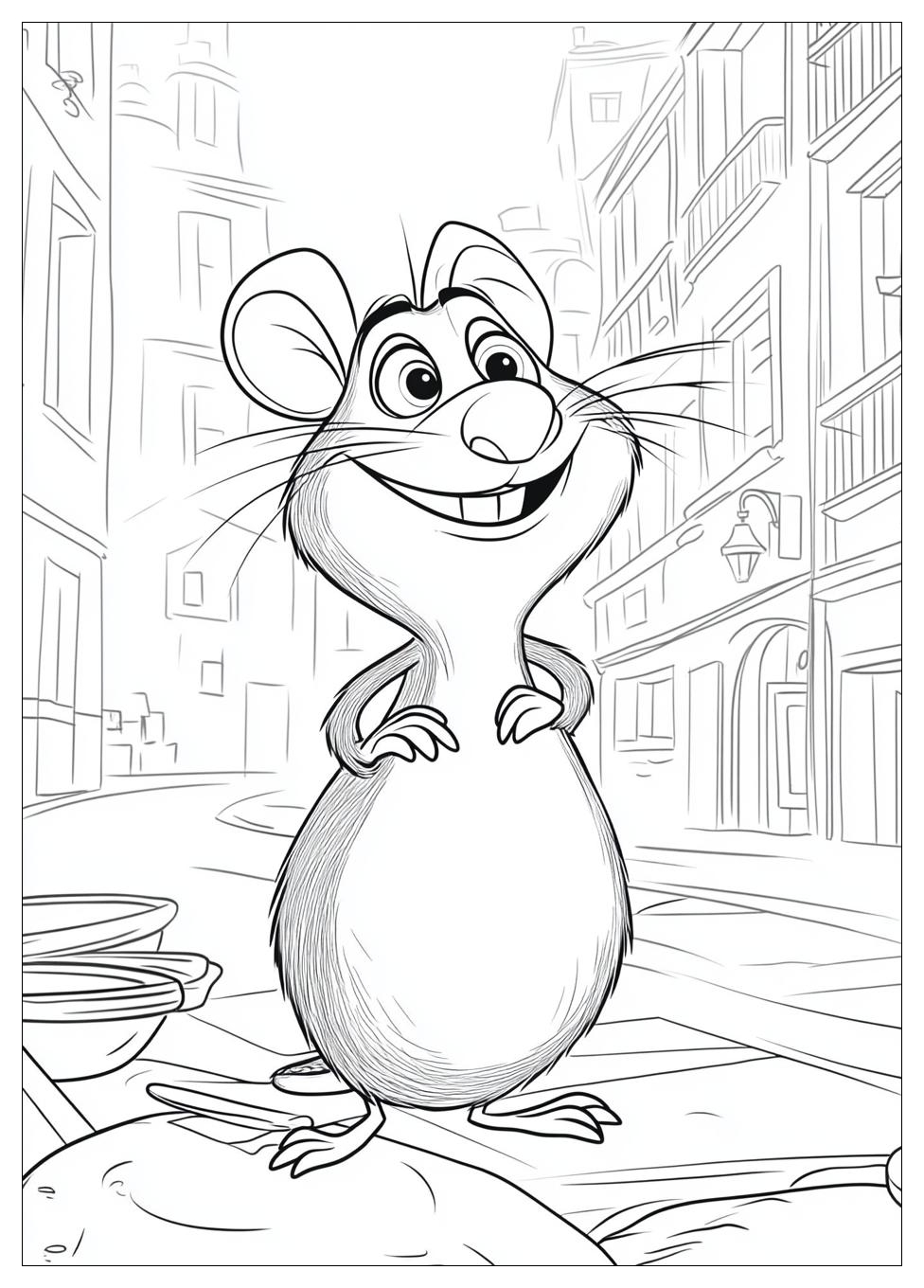 Ratatouille Coloring Pages-8