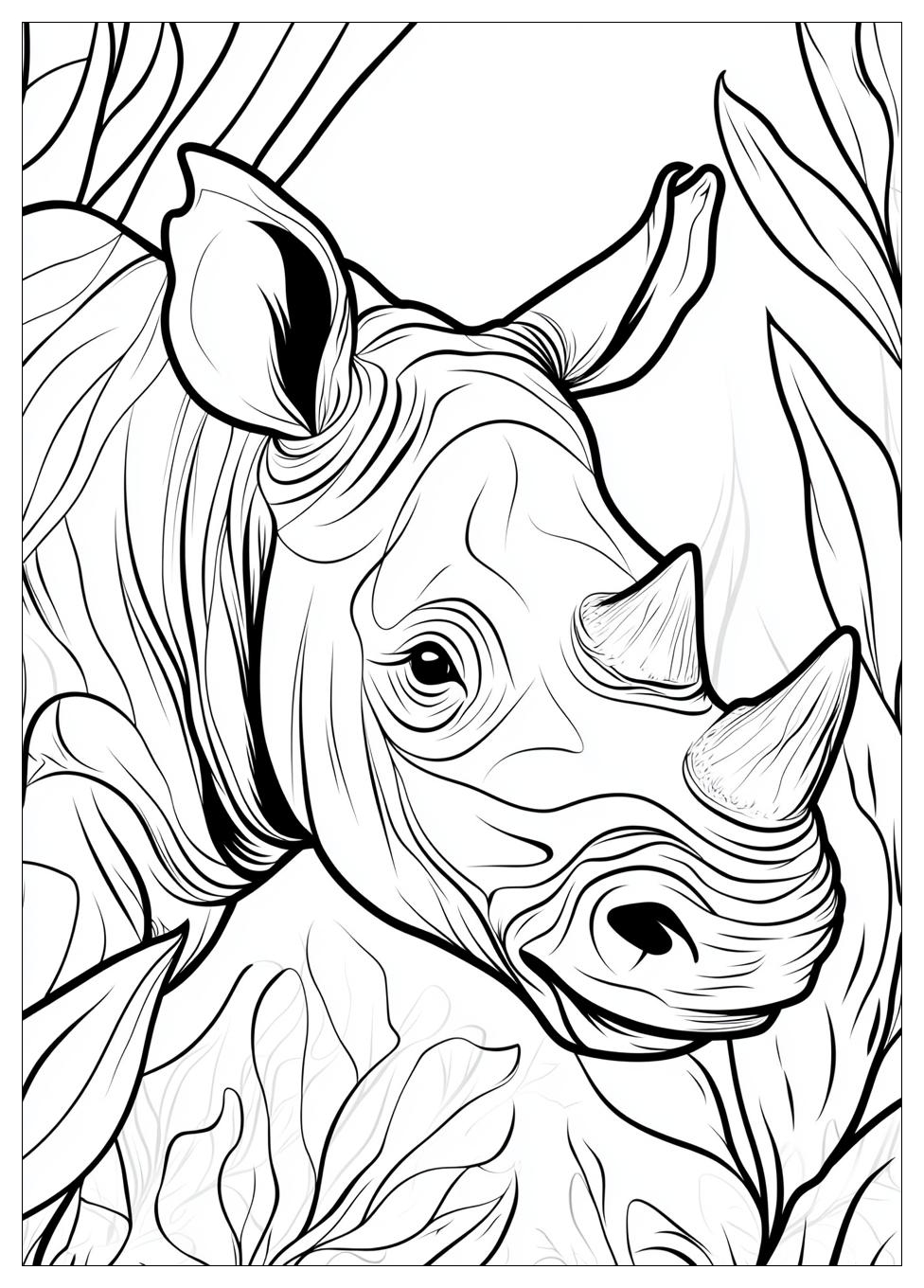 Realistic Animal Coloring Pages-11