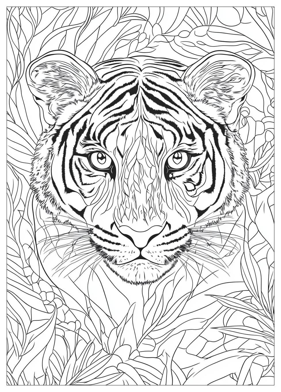 Realistic Animal Coloring Pages-18