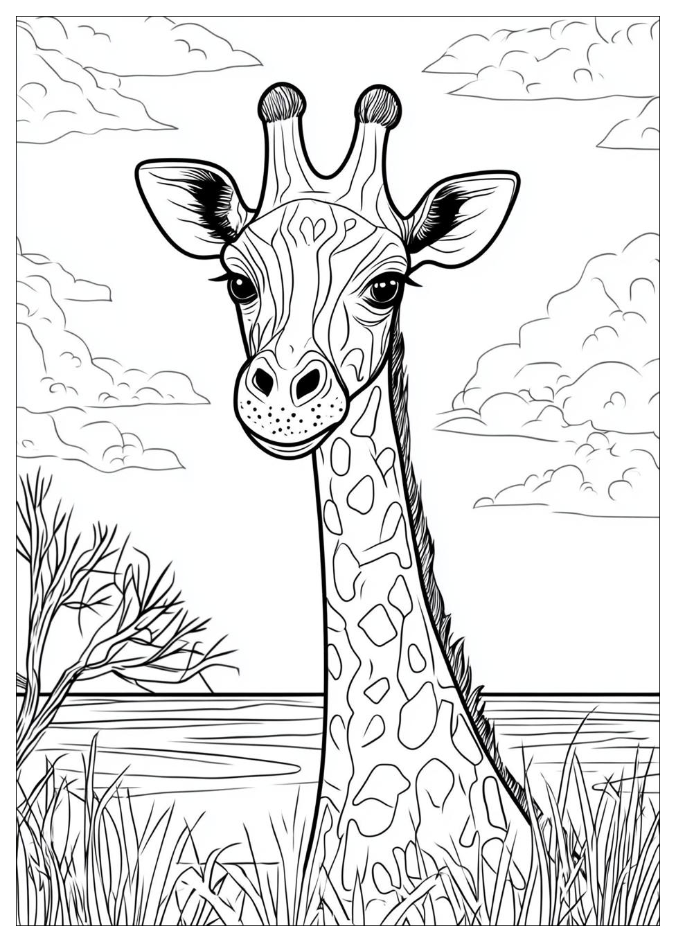 Realistic Animal Coloring Pages-5
