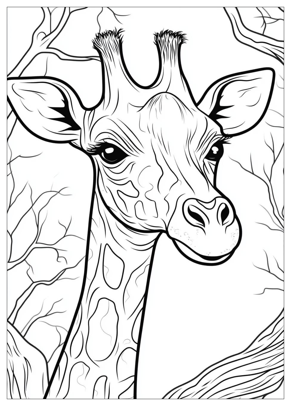 Realistic Animal Coloring Pages-6