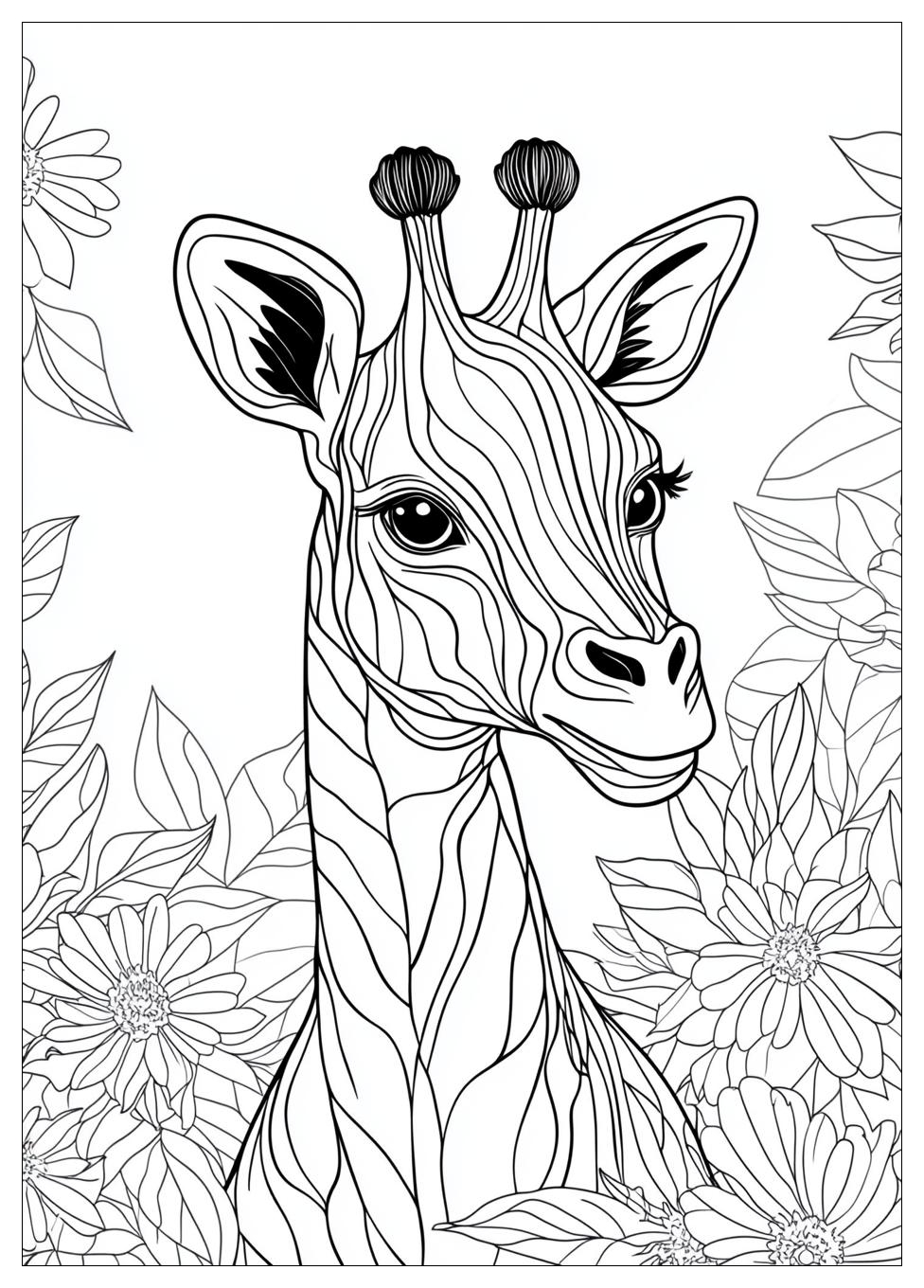 Realistic Animal Coloring Pages-7