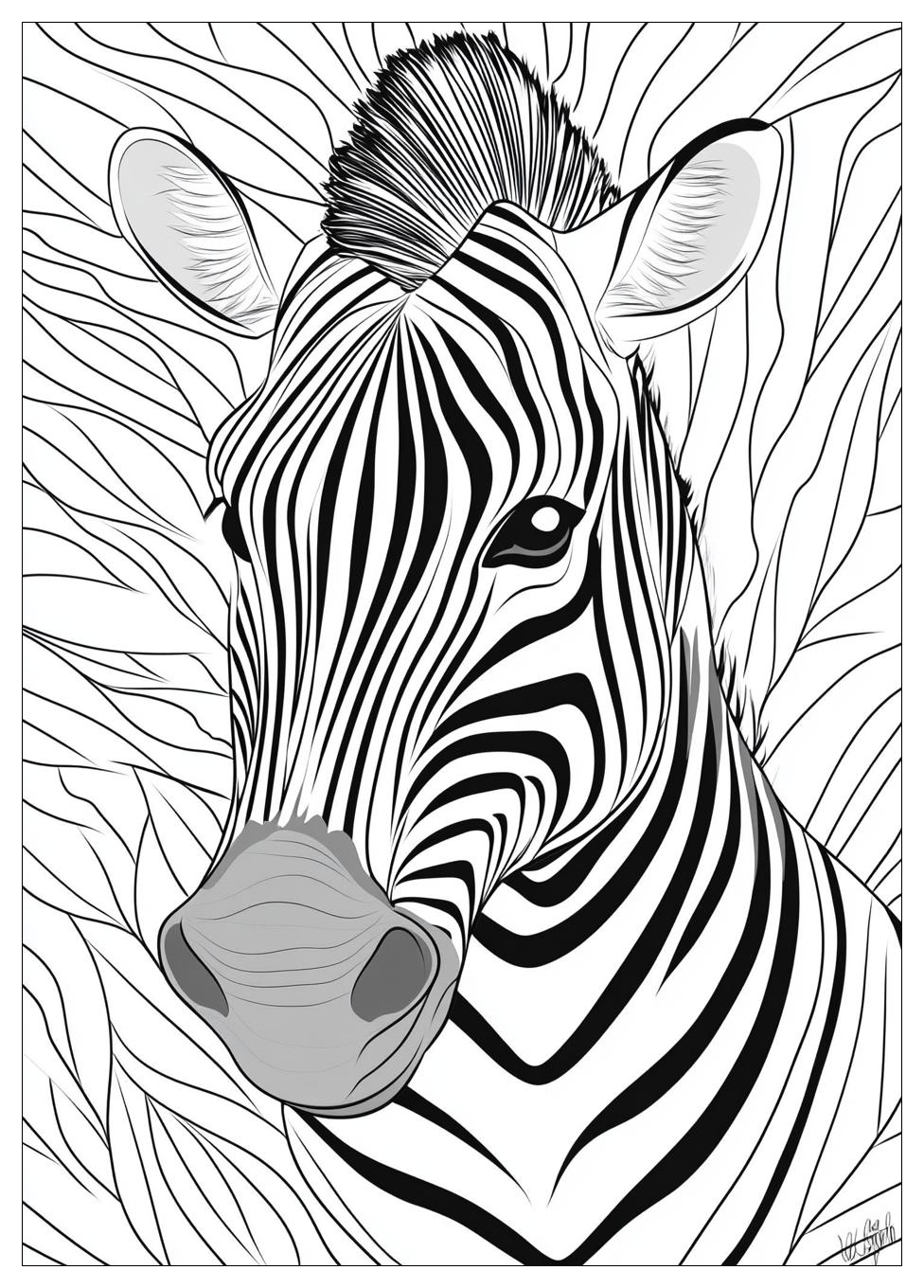 Realistic Animal Coloring Pages-9