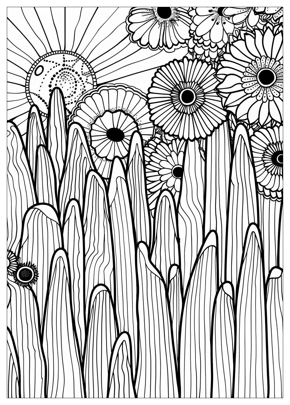 Relaxing Coloring Pages-1