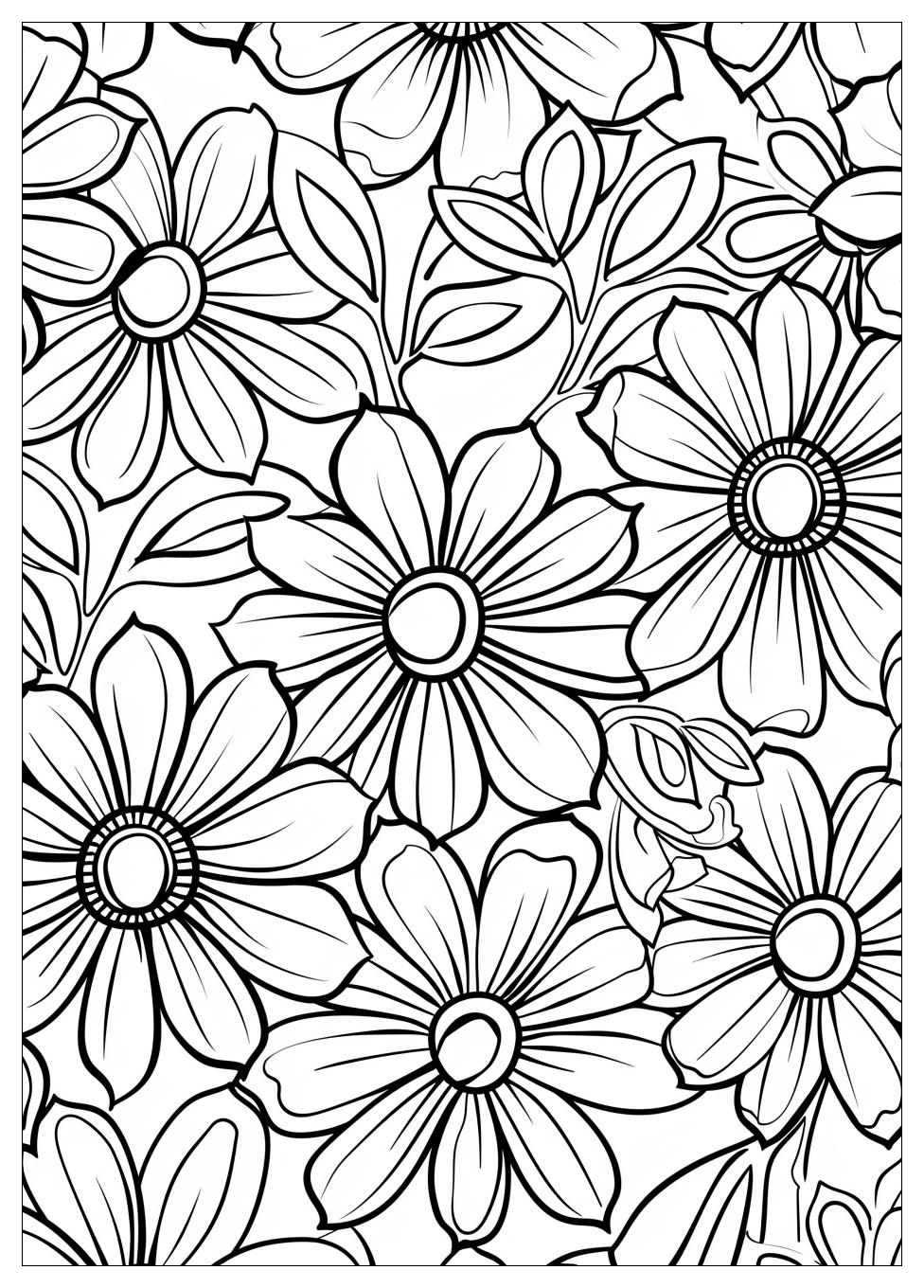 Relaxing Coloring Pages-5