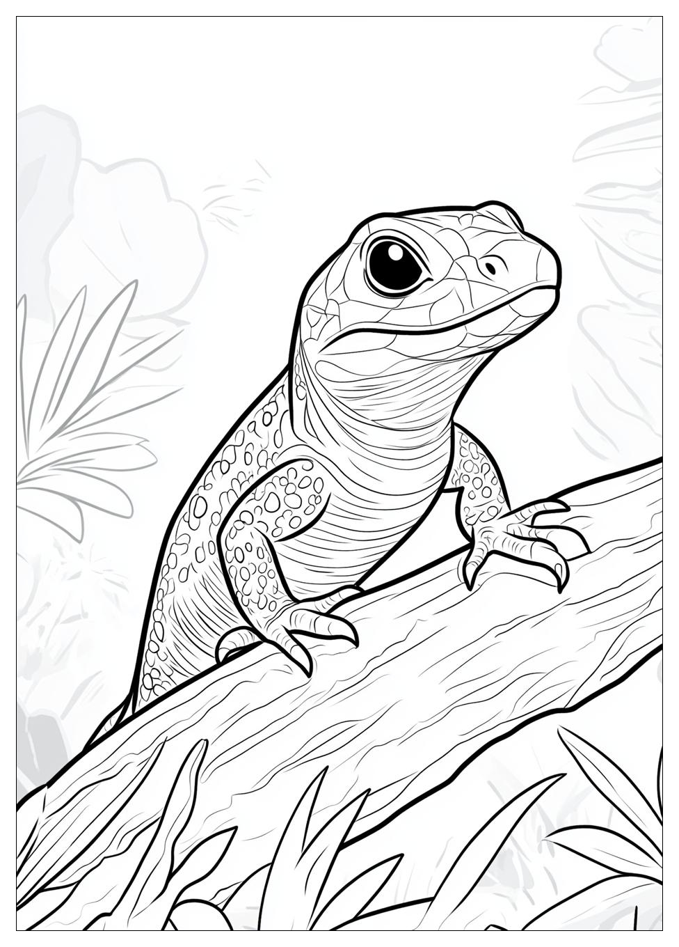 Reptile Coloring Pages-10