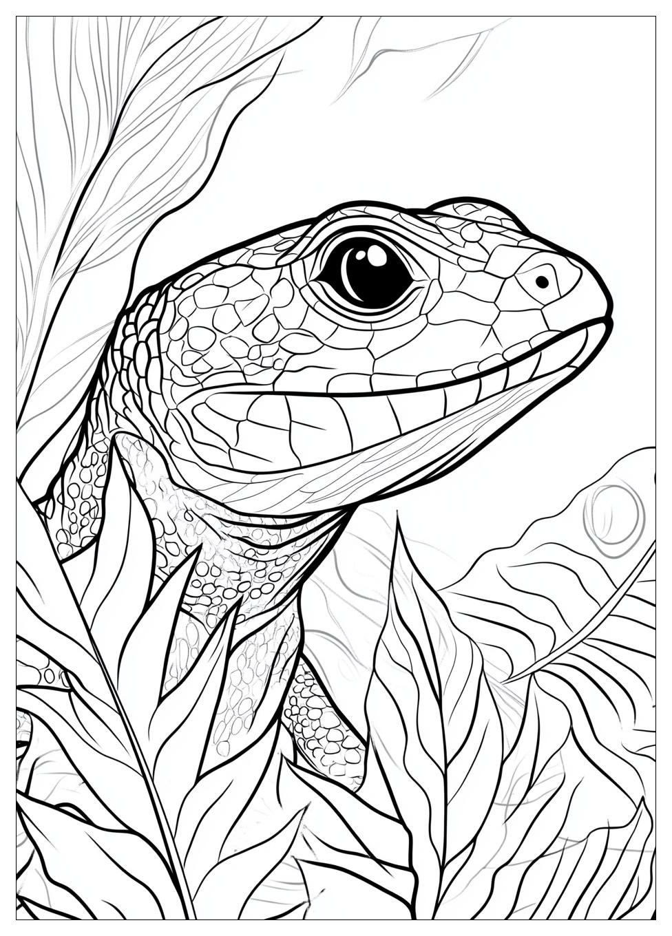 Reptile Coloring Pages-11
