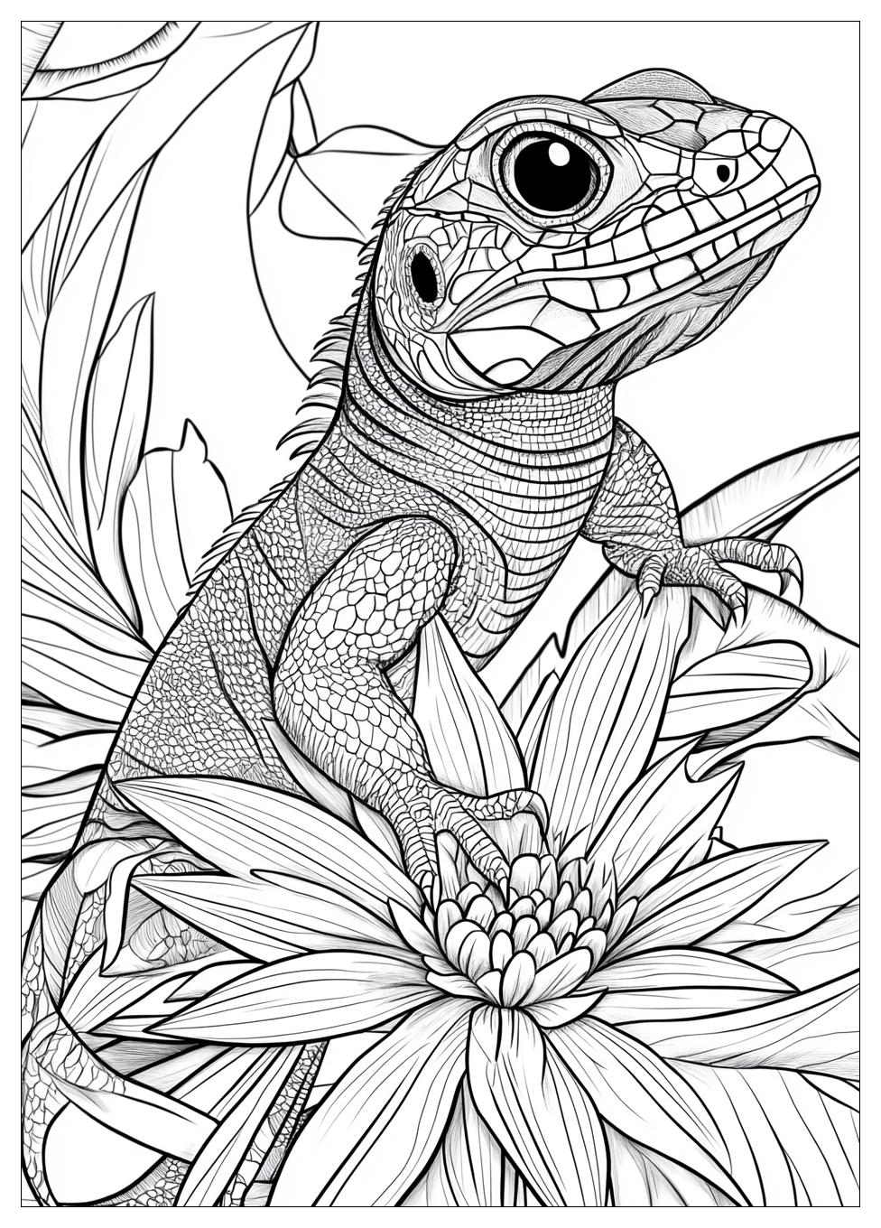 Reptile Coloring Pages-14