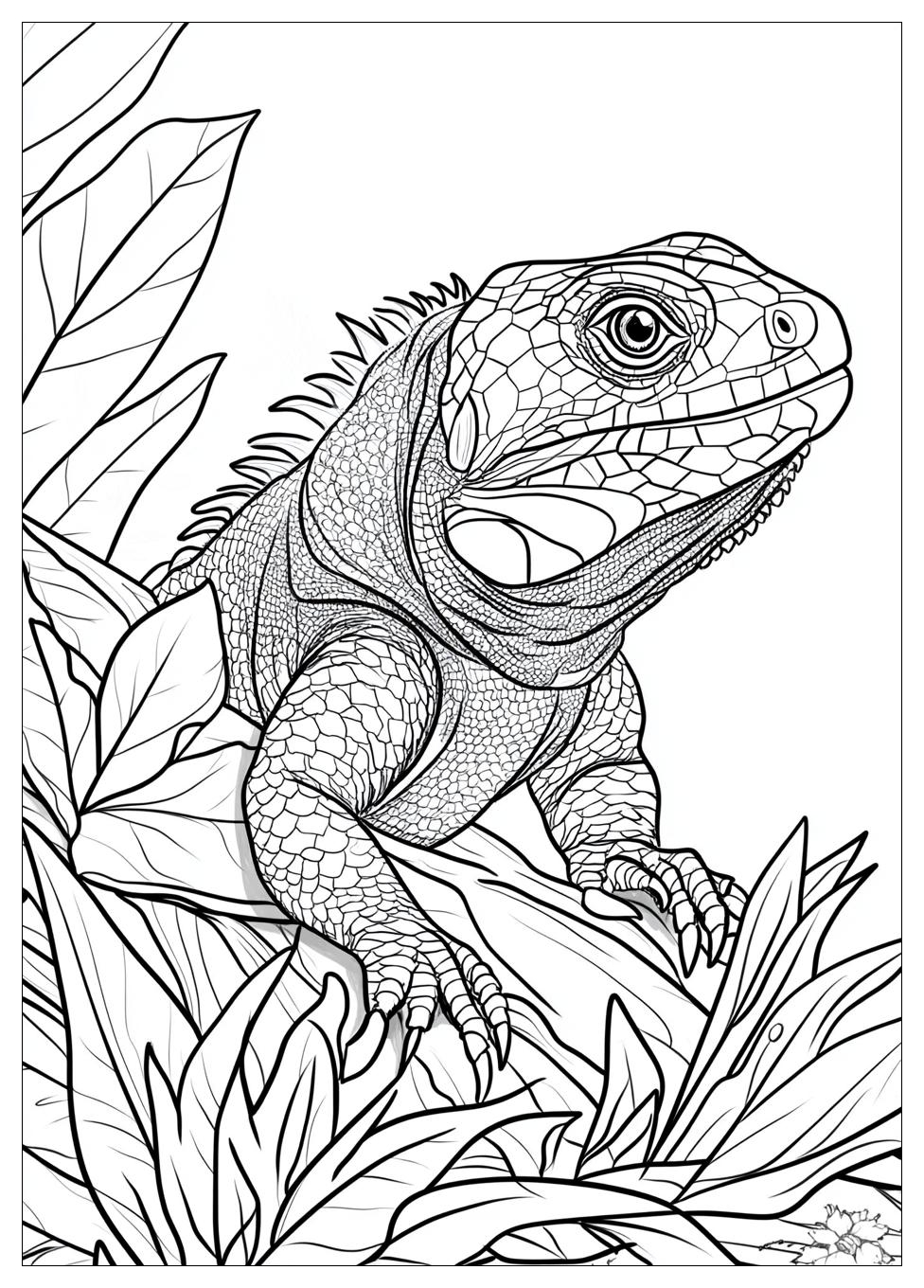 Reptile Coloring Pages-15