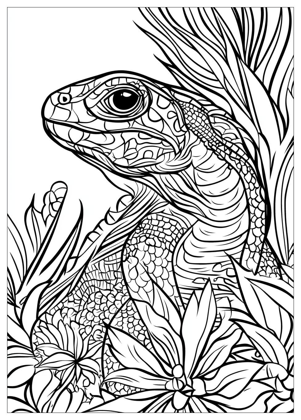 Reptile Coloring Pages-16