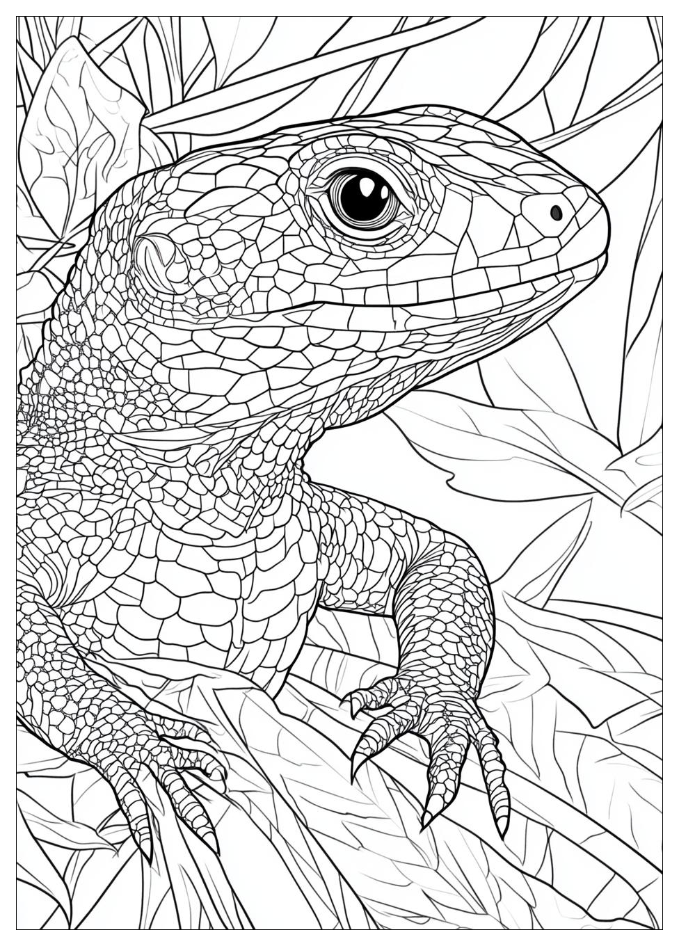 Reptile Coloring Pages-17