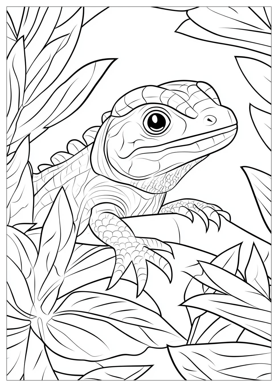 Reptile Coloring Pages-2