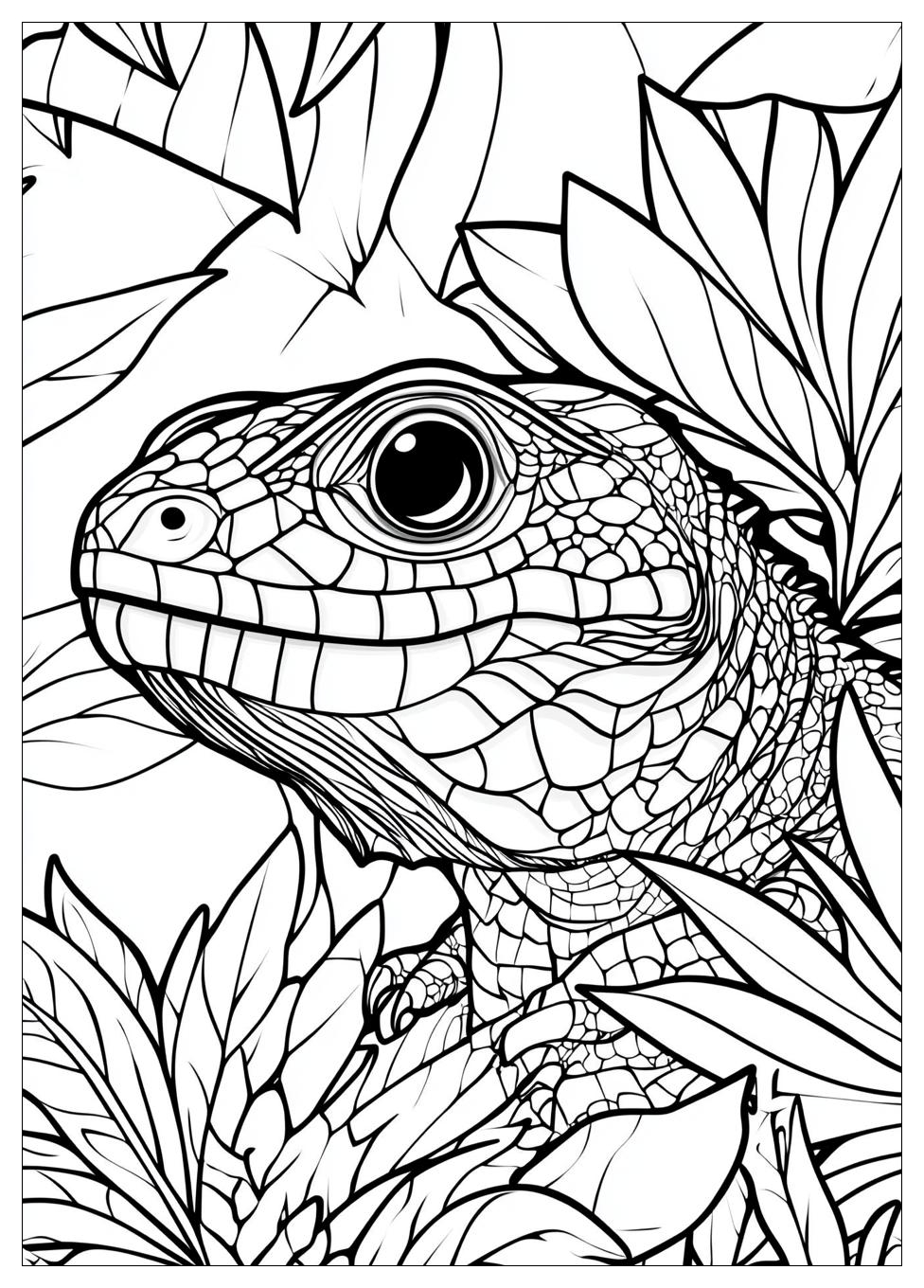 Reptile Coloring Pages-4