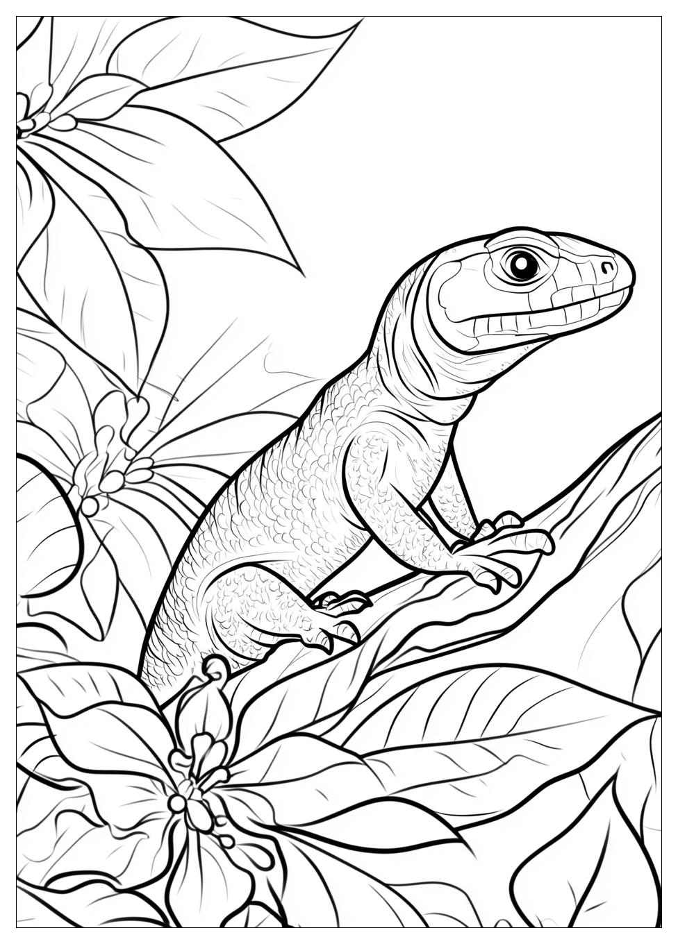 Reptile Coloring Pages-6