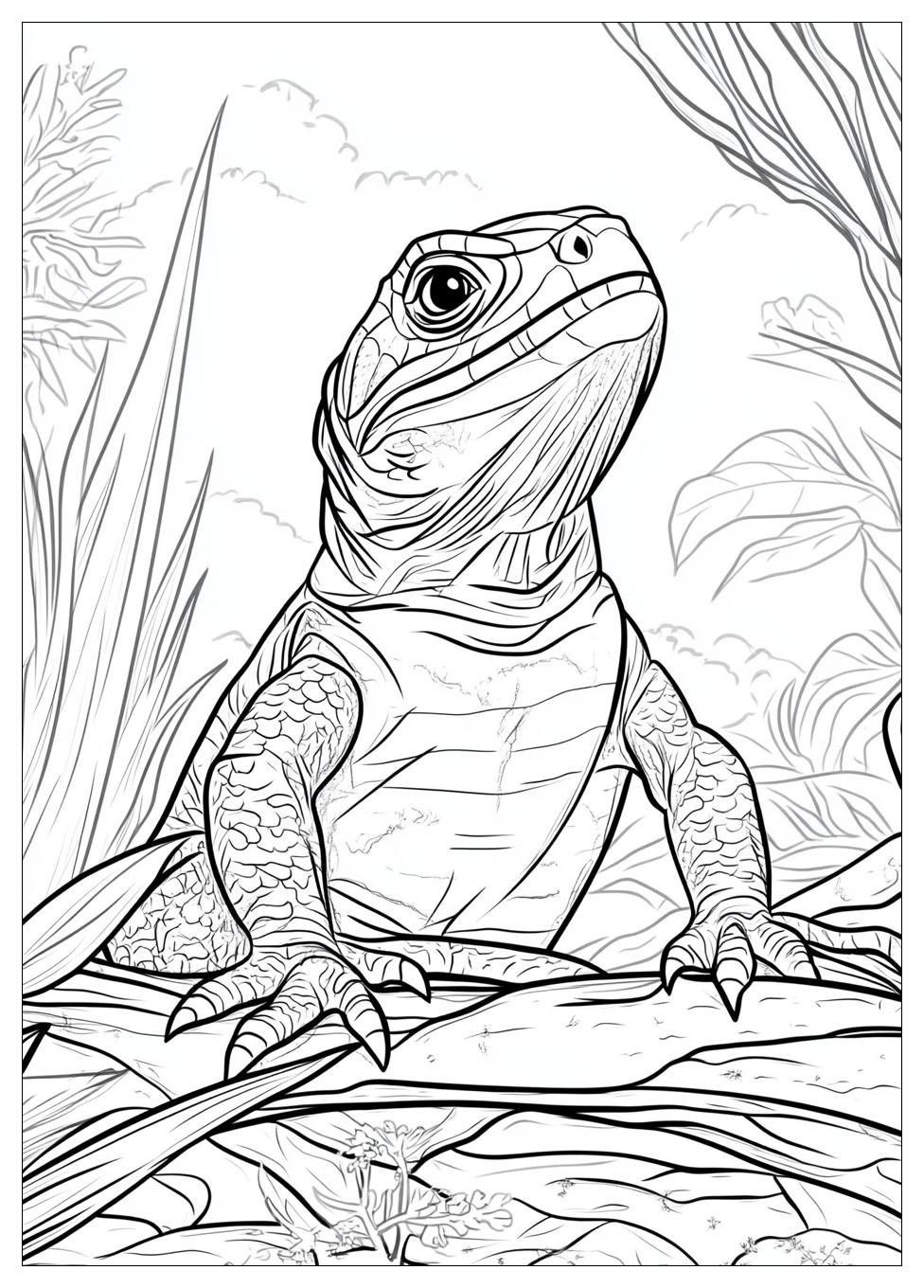 Reptile Coloring Pages-8