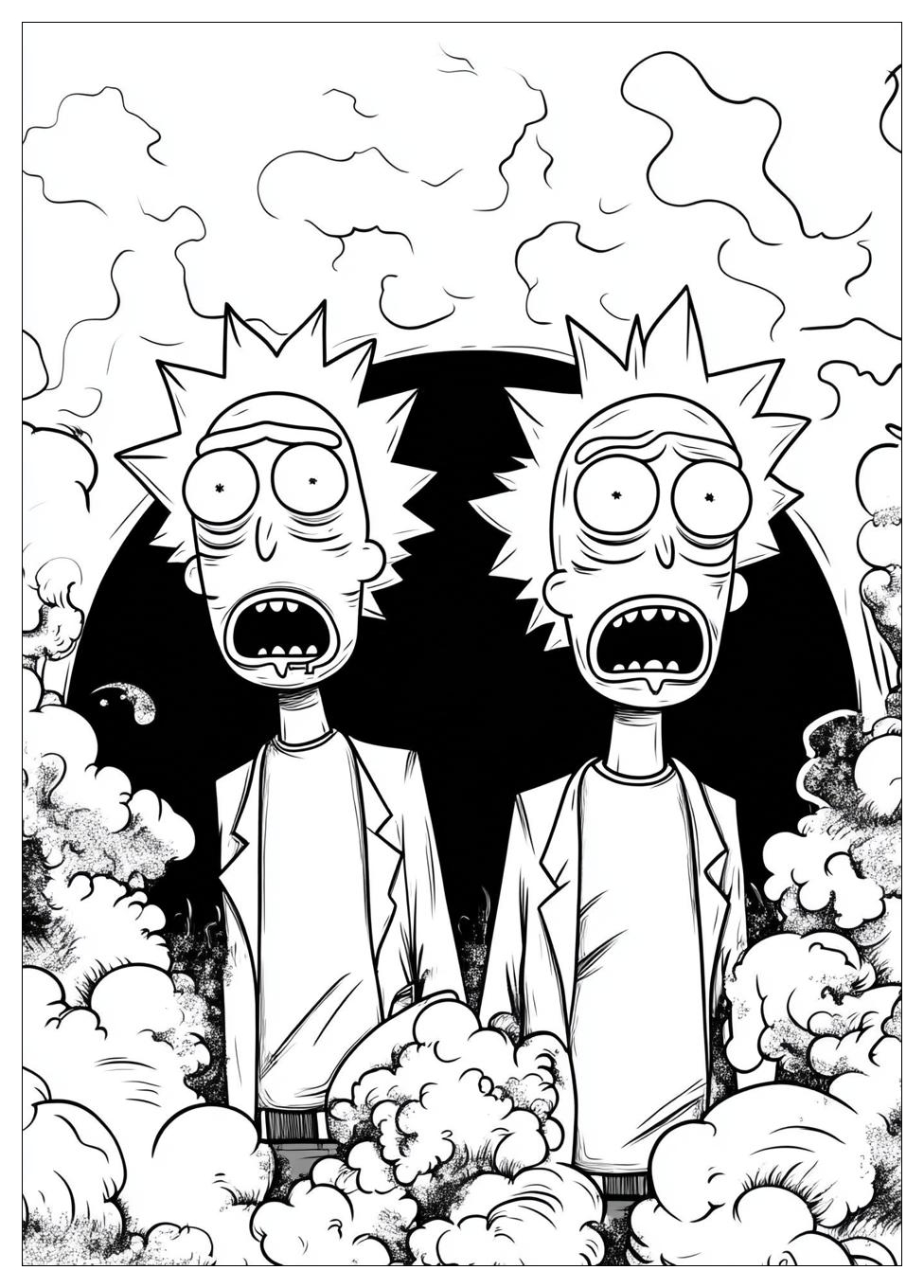 Rick And Morty Coloring Pages-10