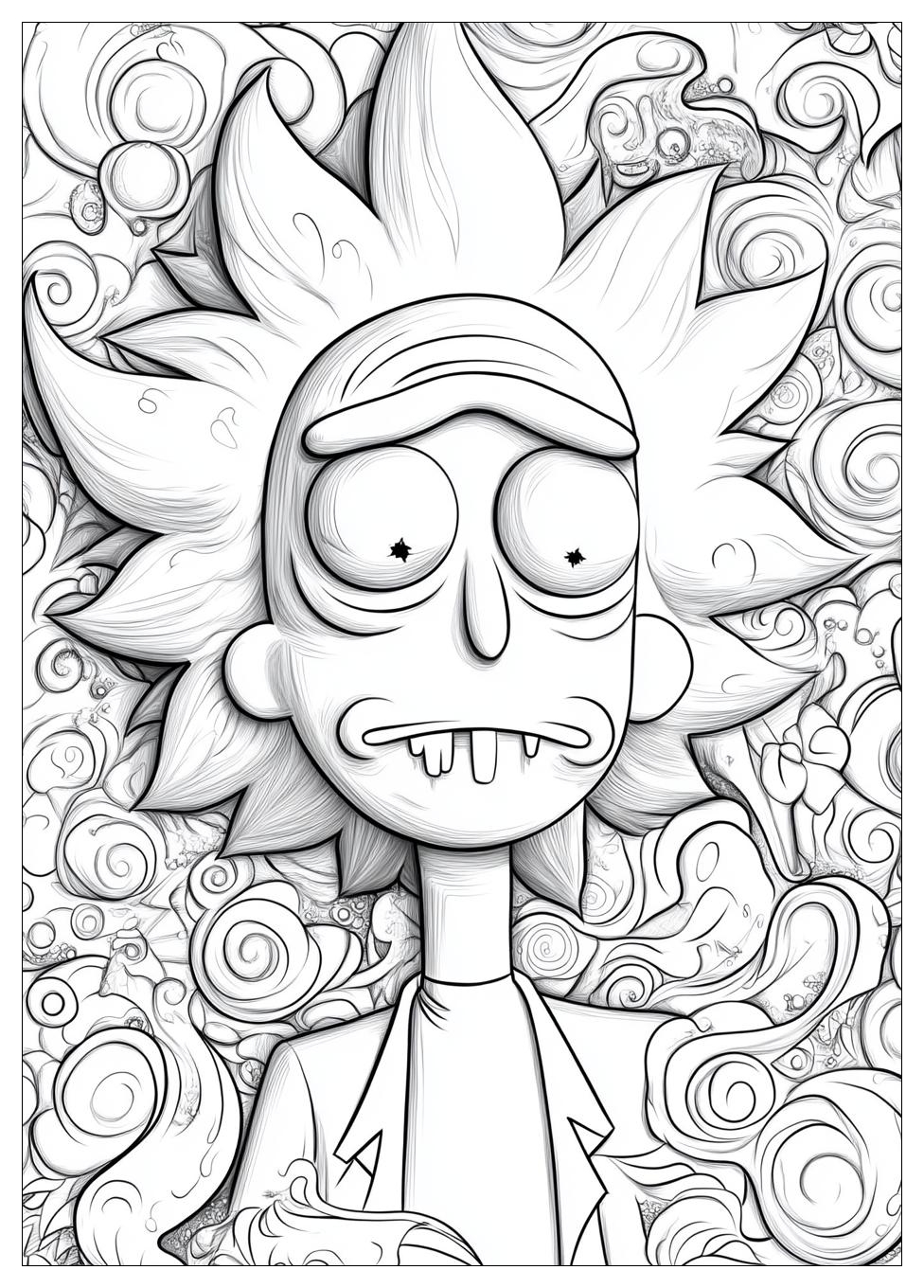 Rick And Morty Coloring Pages-20