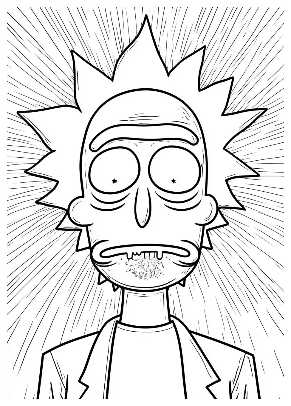 Rick And Morty Coloring Pages-3