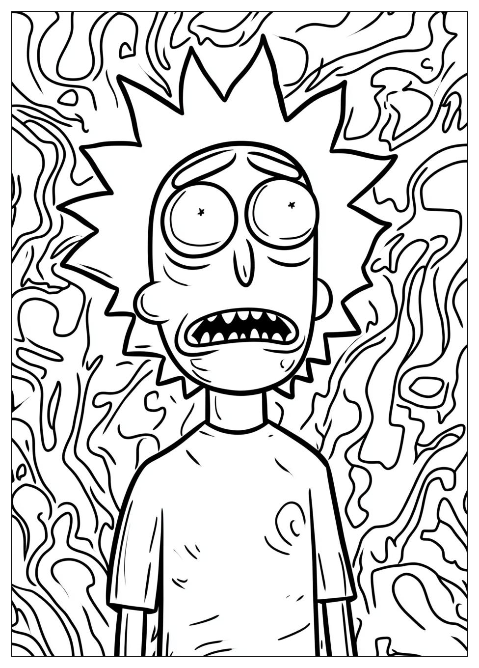 Rick And Morty Coloring Pages-7