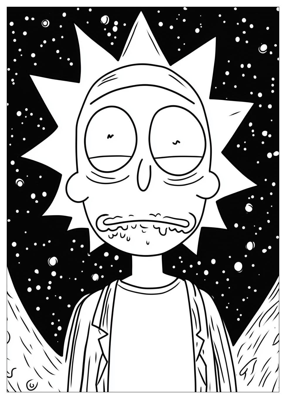 Rick And Morty Coloring Pages-8