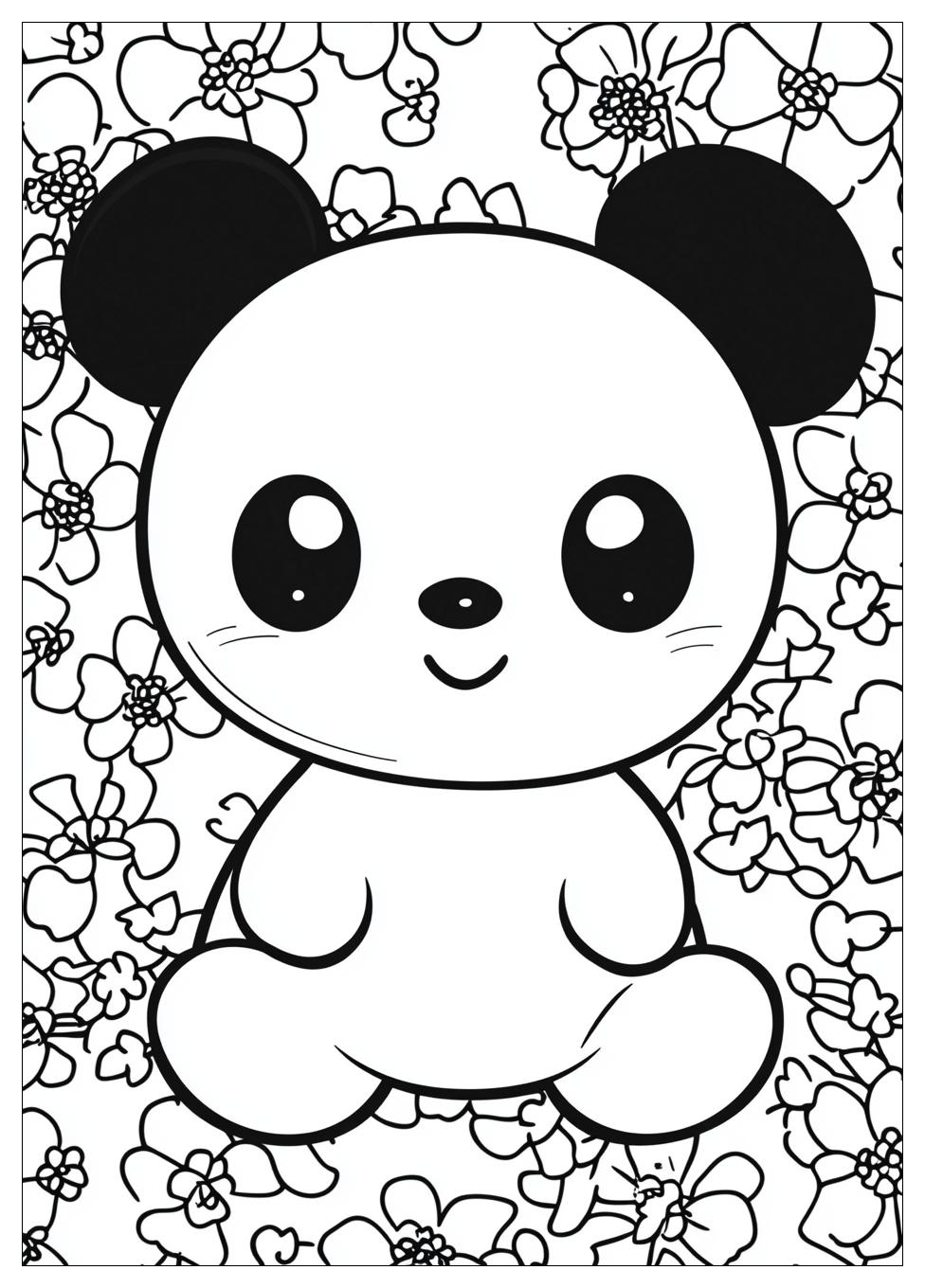 Rilakkuma Coloring Pages-10