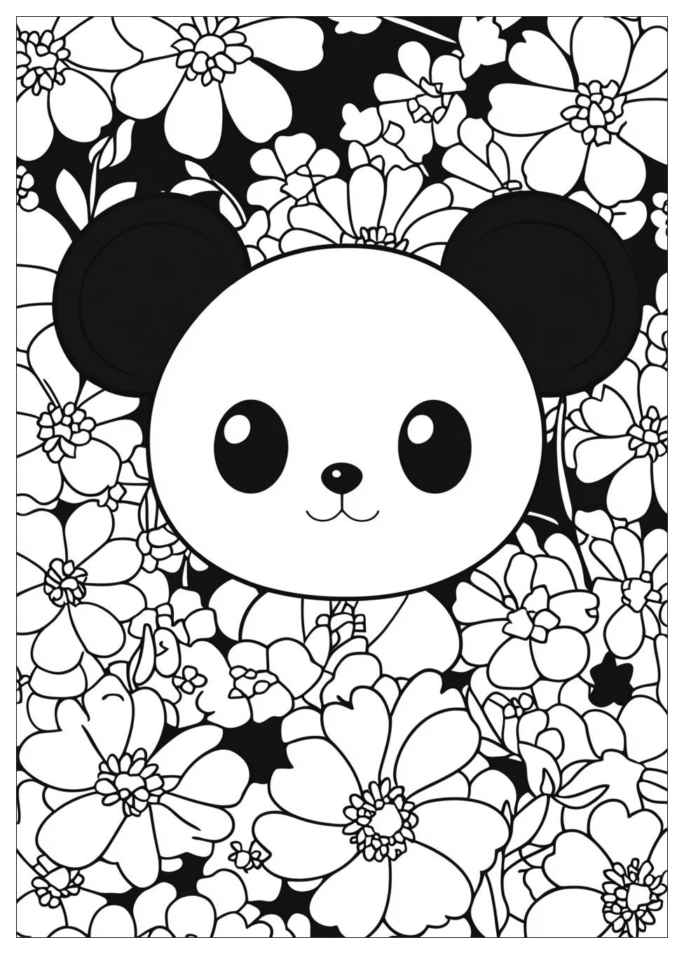 Rilakkuma Coloring Pages-18