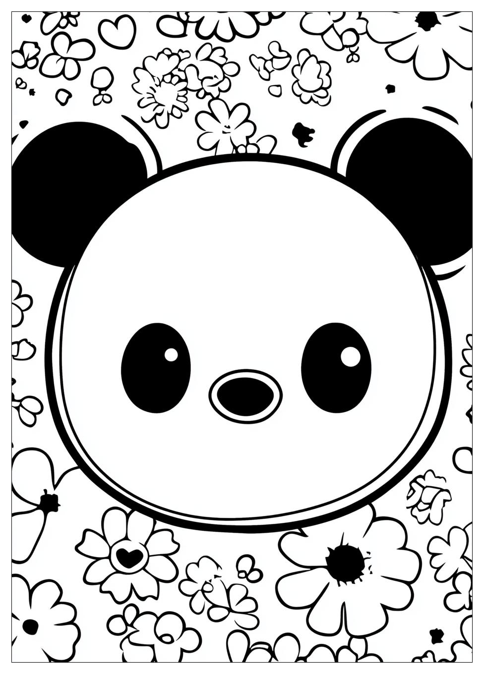 Rilakkuma Coloring Pages-3