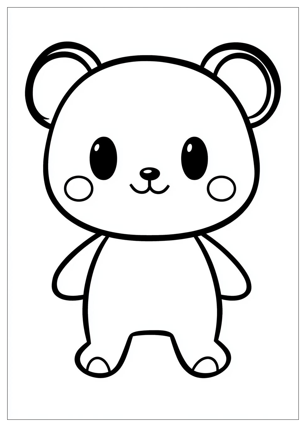 Rilakkuma Coloring Pages-8