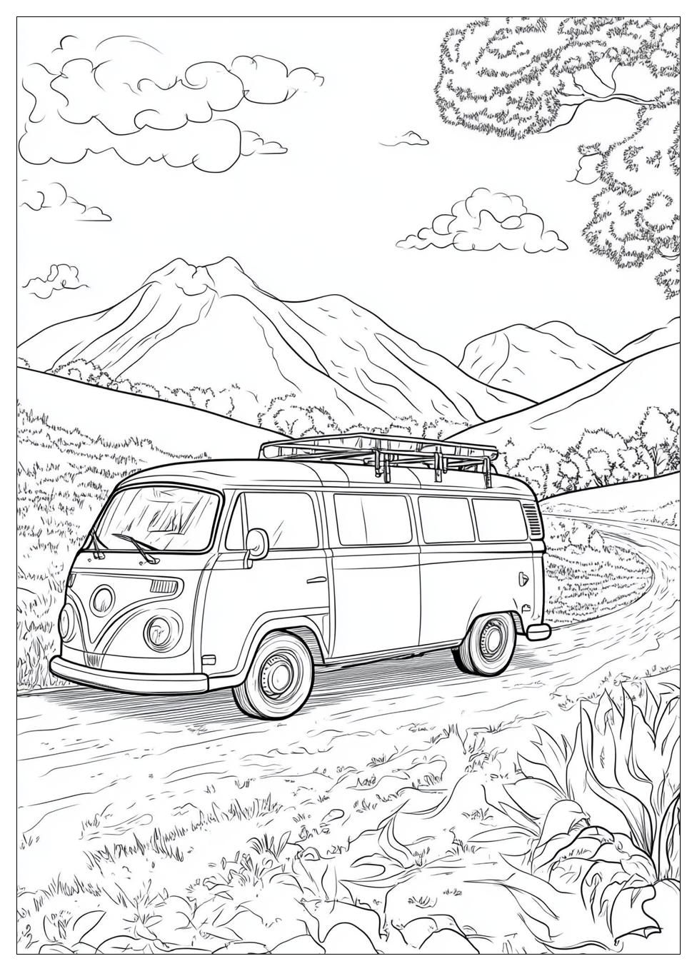 Road Trip Coloring Pages-18